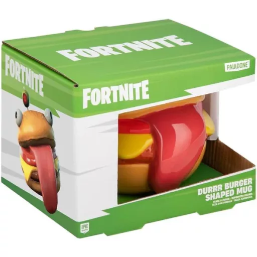 Fortnite Durrr Burger 3D bögre 450ml