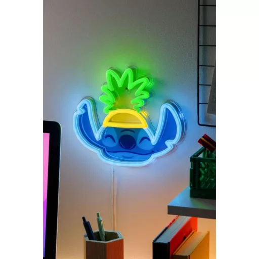 Disney Lilo és Stitch, A csillagkutya Neon falra szerelhető Led hangulatvilágítás