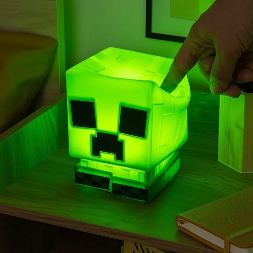 Minecraft Creeper squishy szilikonos hangulatvilágítás