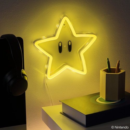 Super Mario falra szerelhető LED neon világítás