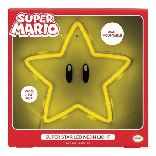 Super Mario falra szerelhető LED neon világítás