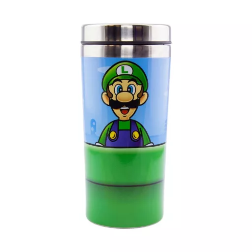 Super Mario „Warp Pipe” termoszpohár / utazó bögre 450 ml