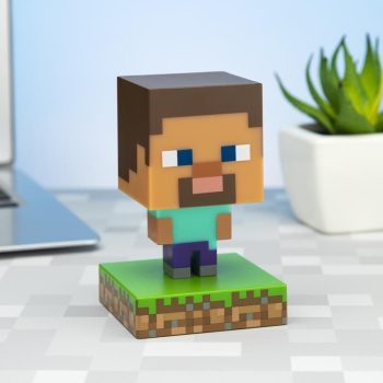 Minecraft Steve 3D hangulatvilágítás 13cm