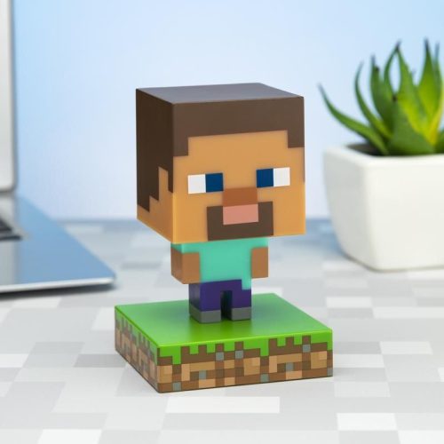 Minecraft Steve 3D hangulatvilágítás 13cm