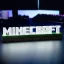 Minecraft Logo hangulatvilágítás