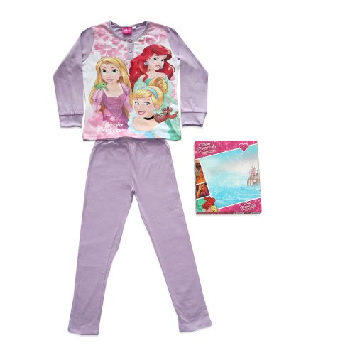 Disney Hercegnők vékony pamut gyerek pizsama (104)