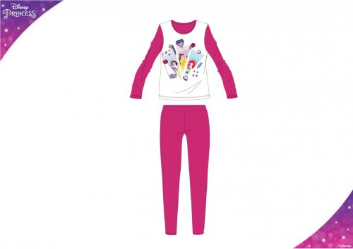 Disney Hercegnők gyerek jersey pizsama 98cm
