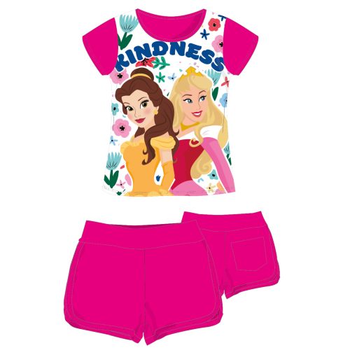 Disney Hercegnők nyári együttes póló rövidnadrág szett (104 cm)