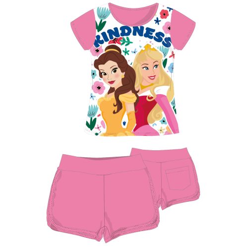 Disney Hercegnők nyári együttes póló rövidnadrág szett (104 cm)