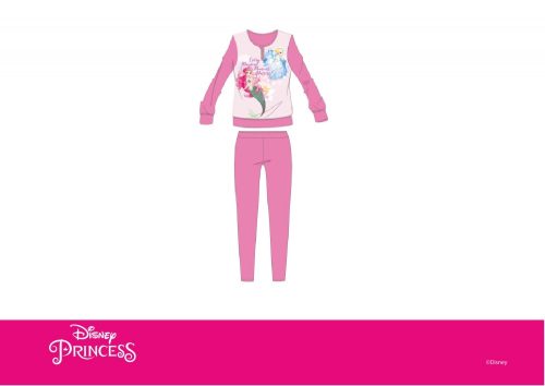 Disney Hercegnők vékony pamut gyerek pizsama 116cm