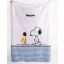 Snoopy coral fleece polár takaró 130x170 cm