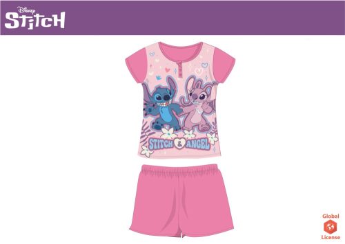 Disney Stitch rövid gyerek pizsama (116)