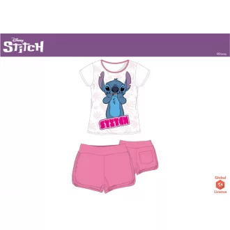 Disney Stitch nyári együttes póló rövidnadrág szett (164 cm)