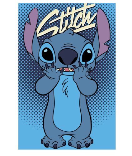 Disney Lilo és Stitch, A csillagkutya polár takaró 100x150cm