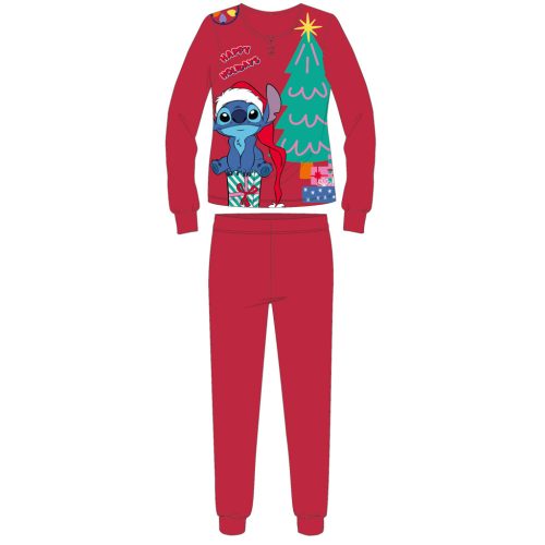 Disney Lilo és Stitch, A csillagkutya vastag karácsonyi férfi pizsama XL