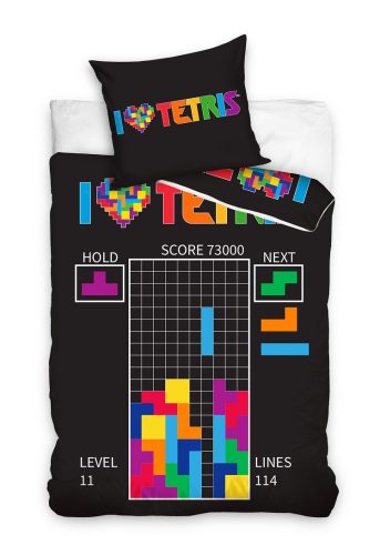 Tetris ágyneműhuzat garnitúra (140x200cm, 70x90cm)