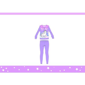 Unikornis téli pamut gyerek pizsama (134)
