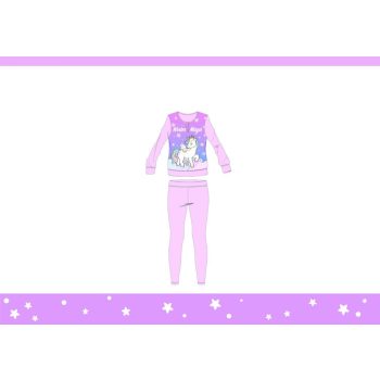 Unikornis téli pamut gyerek pizsama (134)