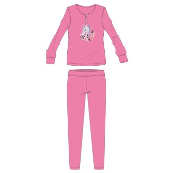 Unikornis téli vastag pamut pizsama (128)