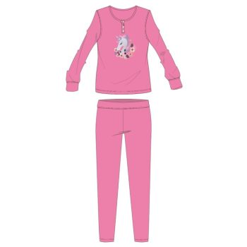 Unikornis téli vastag gyerek pizsama