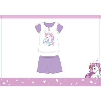 Unikornis rövid gyerek pizsama (104)