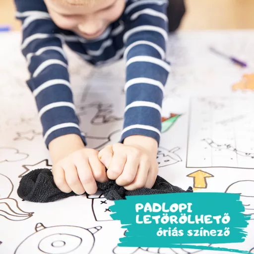 Unisex Padlopi letörölhető színező