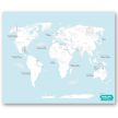 Világtérkép Padlopi letörölhető színező