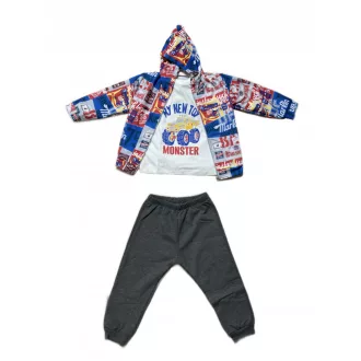Monsters melegítő/szabadidő + póló szett