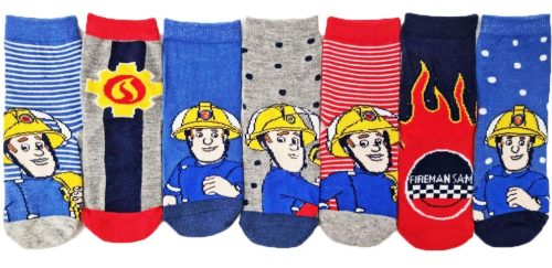 Sam a tűzoltó gyerek zokni (7 pár)