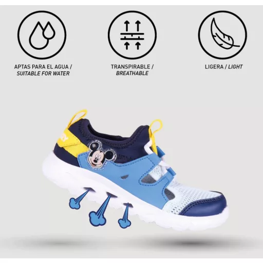 Disney Mickey Blue nyári sportcipő 24