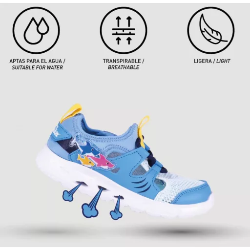 Baby Shark Team nyári sportcipő 25