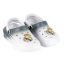 Real Madrid Coat of Arms White gyerek papucs, clog 28/29