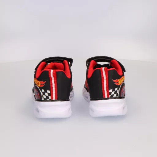 Hot Wheels Fire LED villogó, világító utcai cipő 27