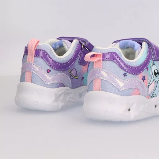 Disney Lilo és Stitch, A csillagkutya Cute Star LED villogó, világító utcai cipő 28