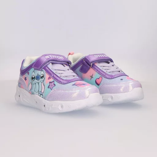 Disney Lilo és Stitch, A csillagkutya Cute Star LED villogó, világító utcai cipő 32