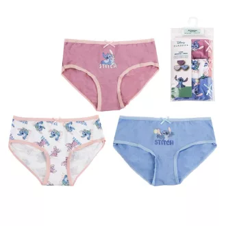 Disney Lilo és Stitch, A csillagkutya Scrump gyerek fehérnemű, bugyi 3 darab/csomag 104/110