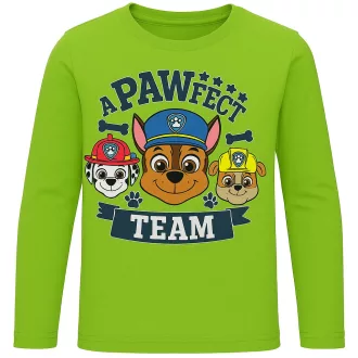 Mancs Őrjárat Pawfect gyerek hosszú póló, felső 116