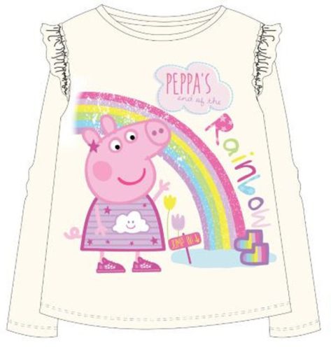 Peppa malac Rainbow gyerek hosszú póló, felső (116)