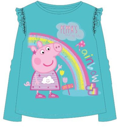 Peppa malac Rainbow gyerek hosszú póló, felső (110)