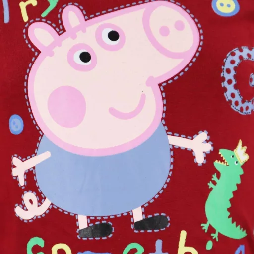Peppa malac Something New Red gyerek hosszú póló, felső 6 év / 116 cm