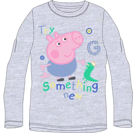 Peppa malac Something New gyerek hosszú póló, felső 6 év / 116 cm