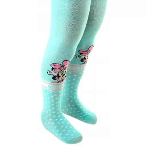 Disney Minnie Dots Green gyerek harisnya 104/110