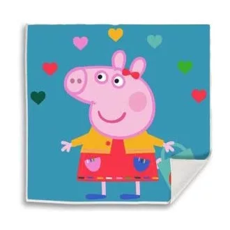 Peppa malac Hearts Mágikus Kéztörlő arctörlő, törölköző