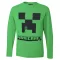 Minecraft gyerek hosszú ujjú póló, felső