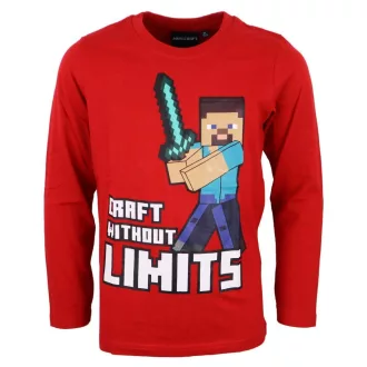 Minecraft gyerek hosszú ujjú póló, felső
