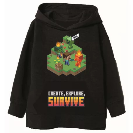 Minecraft gyerek pulóver