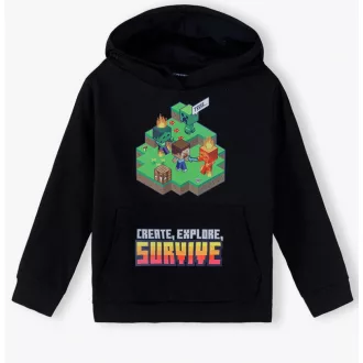 Minecraft gyerek pulóver