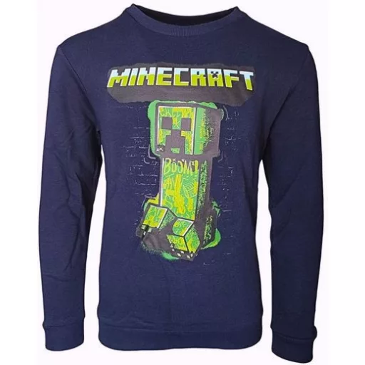 Minecraft gyerek pulóver