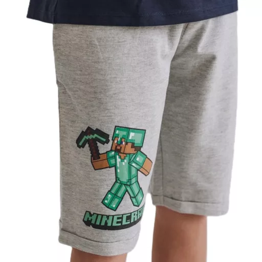 Minecraft gyerek rövidnadrág (128)