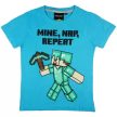 Minecraft gyerek rövid pizsama 9 év 134cm